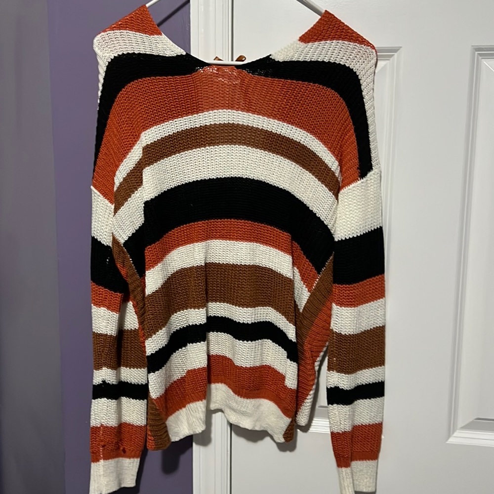 Multi-color sweater
